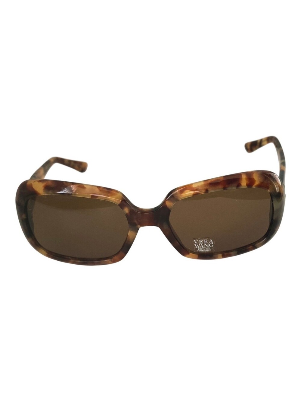 New NOS Vera Wang Brown/havana Tortoise Sunglasses, V222 ED 53-19-135 UV400